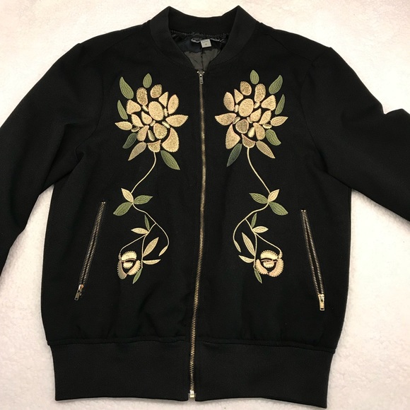 Embroidered Lightweight Jacket - Picture 1 of 3